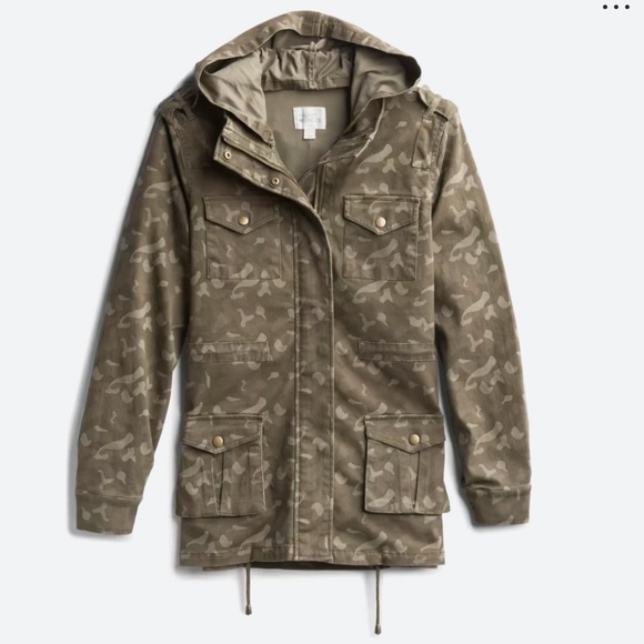 Kathleen Cargo Jacket Camo - Stitch Fix - Picture 1 of 6